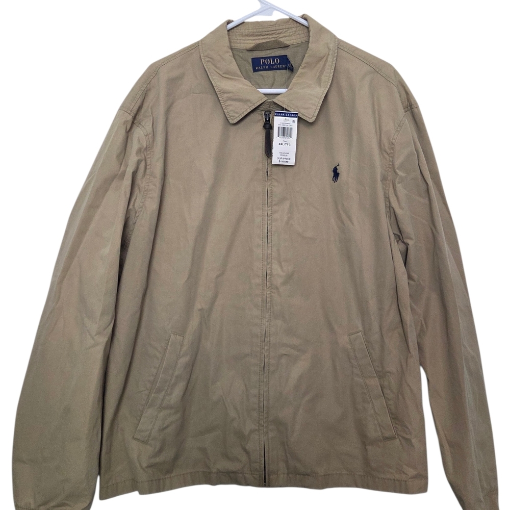 Polo by Ralph Lauren Men's Beige Lightweight Jacket XXL - Picture 4 of 16